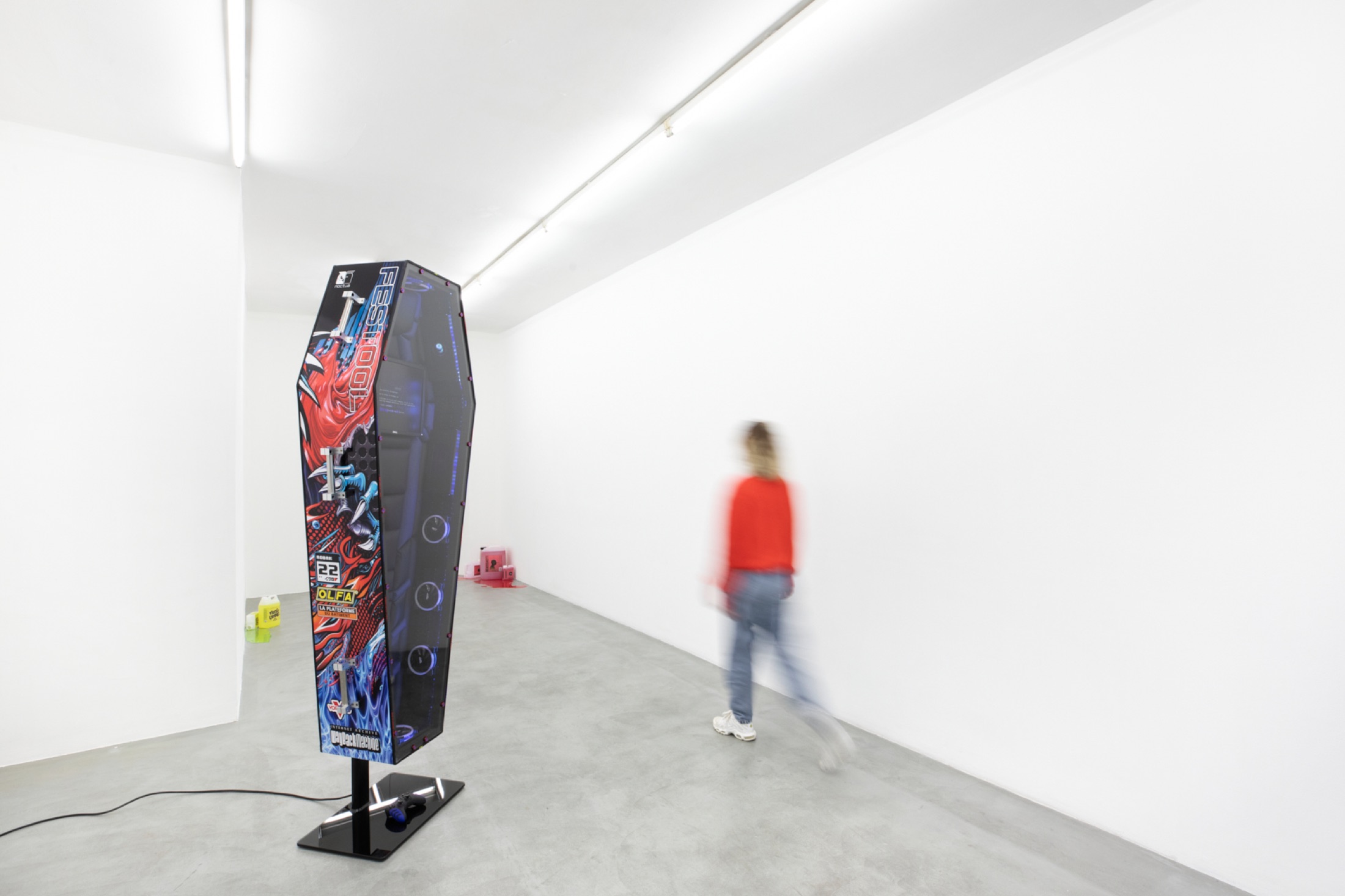 Installation view of Casualty Mosaic, Bremond Capela, Paris, France, 2024